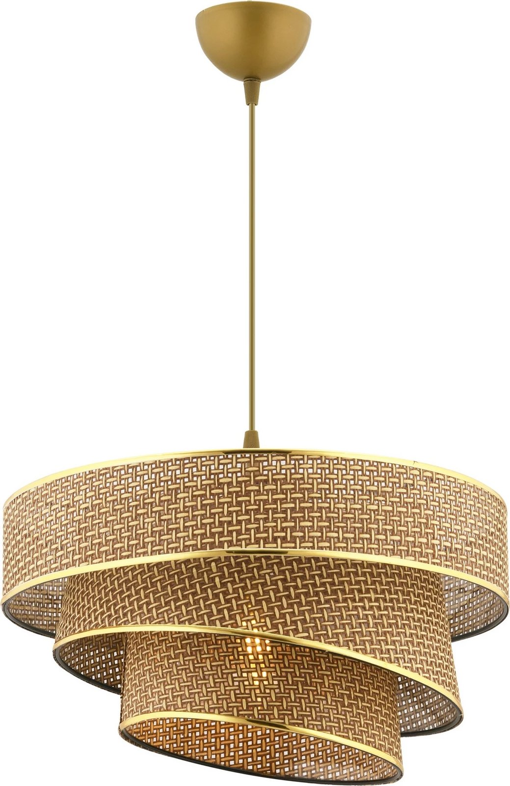 Llambë tavani Opviq Couper Hazeran, bezhë, ari