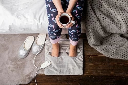 Ngrohës elektrik për këmbë Adler AD 7403, Jeshile