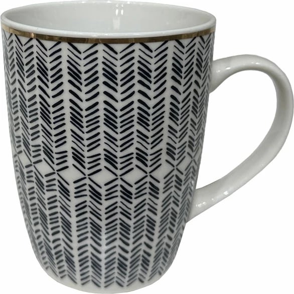 Filxhan All Time, porcelan New Bone China, i bardhë, blu, ar, 8x8x11cm