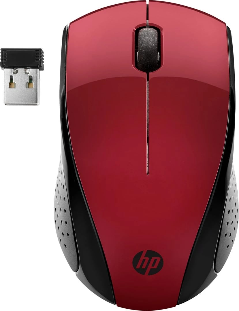 Maus HP Wireless 220, Sunset Red