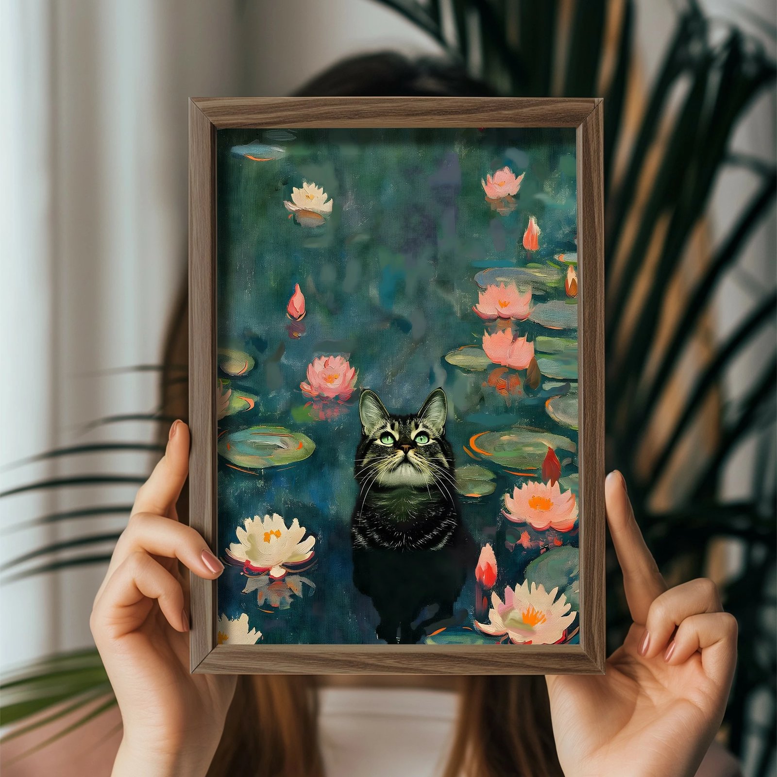 Pikturë dekorative me kornizë, MDF, Wallity, GE187-L