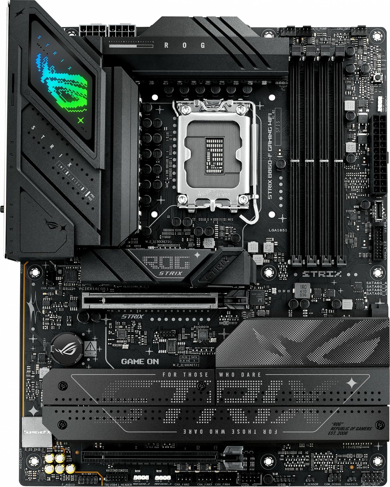 Pllakë amë ASUS ROG STRIX B860-F GAMING WIFI, LGA1851