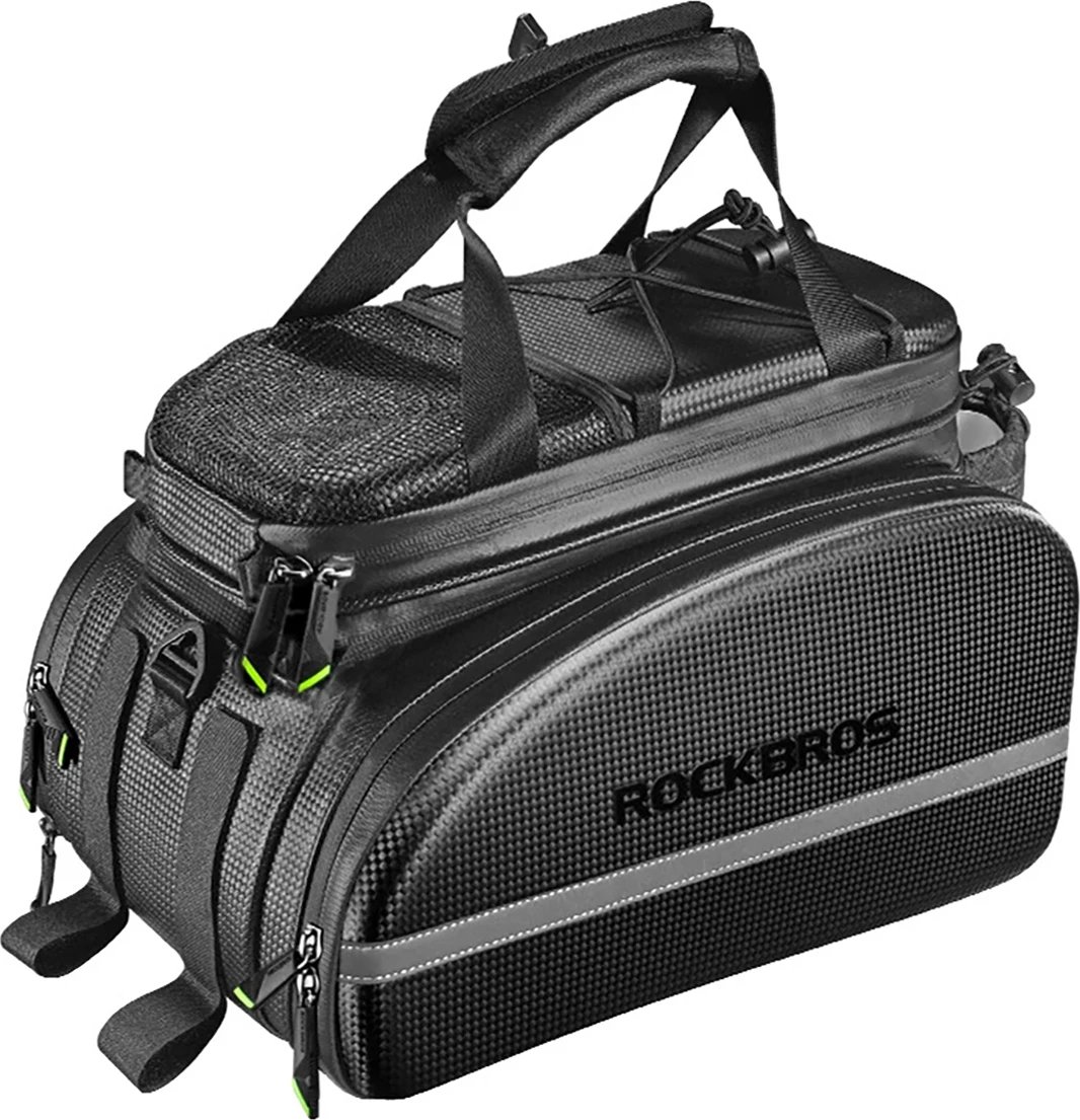 Çantë bagazhi për biçikletë Rockbros A6-6, 35L, e zezë