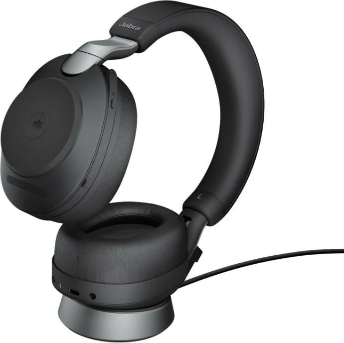 Kufje Jabra Evolve2 85, Stereo, Bluetooth, me mikrofon, Stand, Link380a MS, Zeza