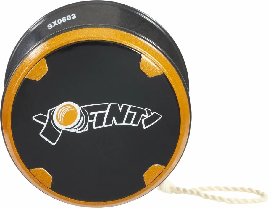 Yo-Yo Goliath YoFinity MEZMA, plastikë, me drita LED, portokalli/zi