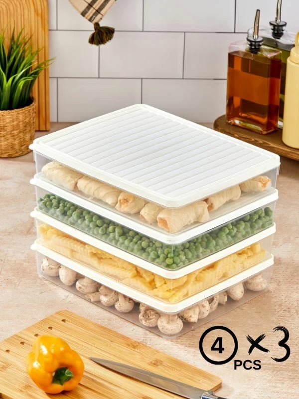 Set kuti për organizim (12 copë), Hermia, VITABOX 12'LI-BEYAZ 2,8LT