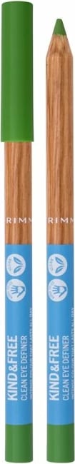 Laps për sy Rimmel London Kind & Free Clean Eye Definer 004 Soft Orchard për femra e gjelbër 1,1g