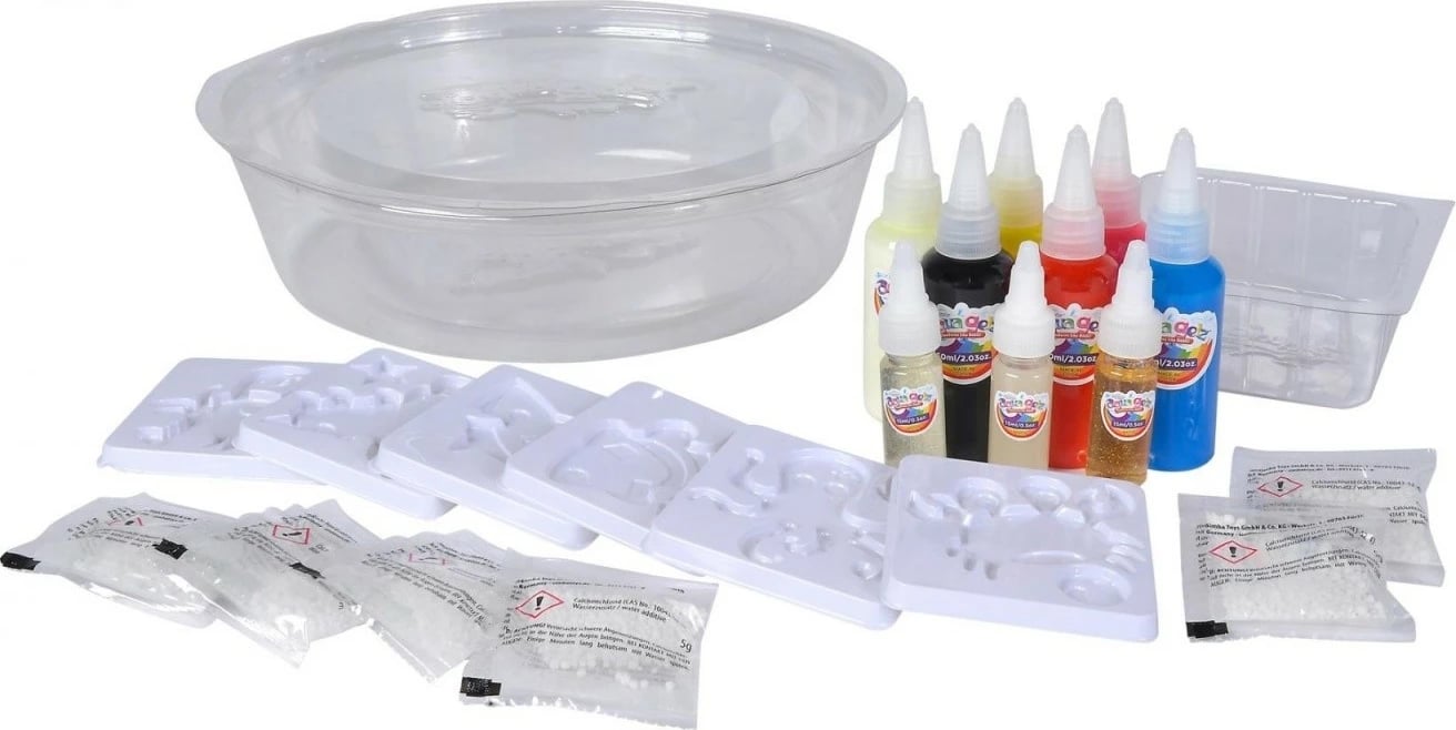 Set kreativ Aqua Gelz Deluxe, Simba, për krijim figurash 3D, shumëngjyrësh