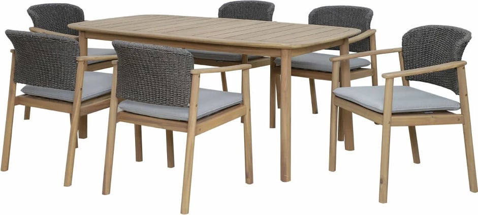 Tavolinë Freeland, ngjyrë natyrale, 180x96x76 cm