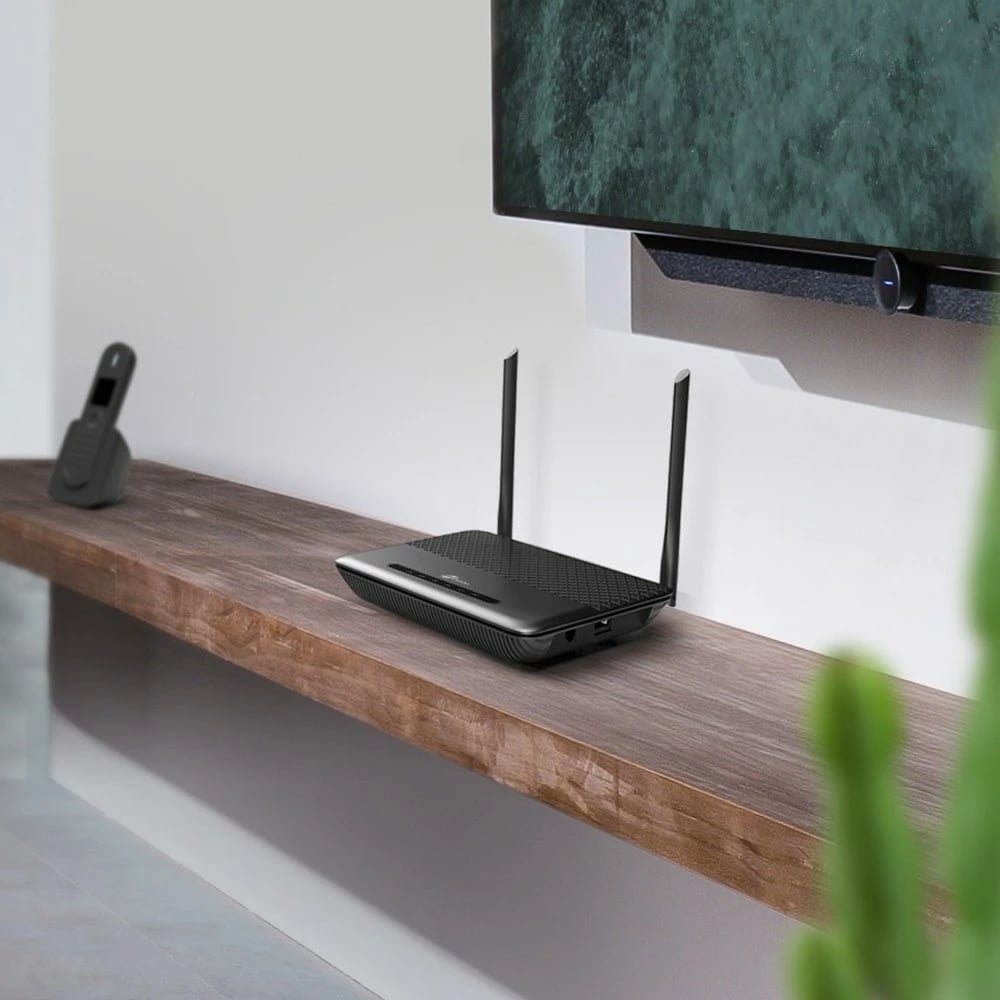 Router TP-Link TD-W9960V, Wi-Fi 4, Single-band, Ethernet LAN, VDSL, i zi