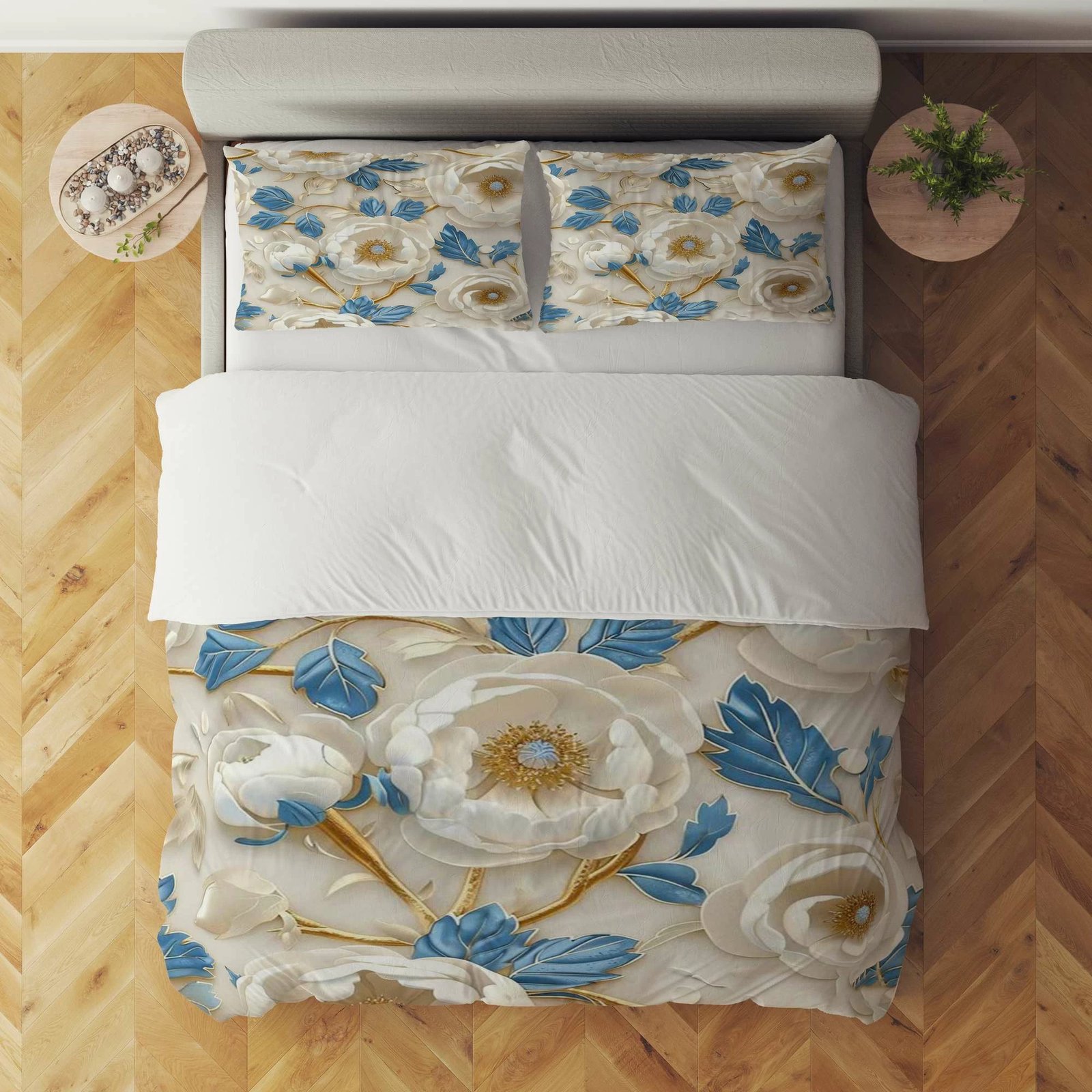 Set mbulesë për jorgan King, shumëngjyrësh, L'essentiel, FLW_DVT25-19 Set mbulesë për jorgan King, shumëngjyrësh, L'essentiel, FLW_DVT25-19