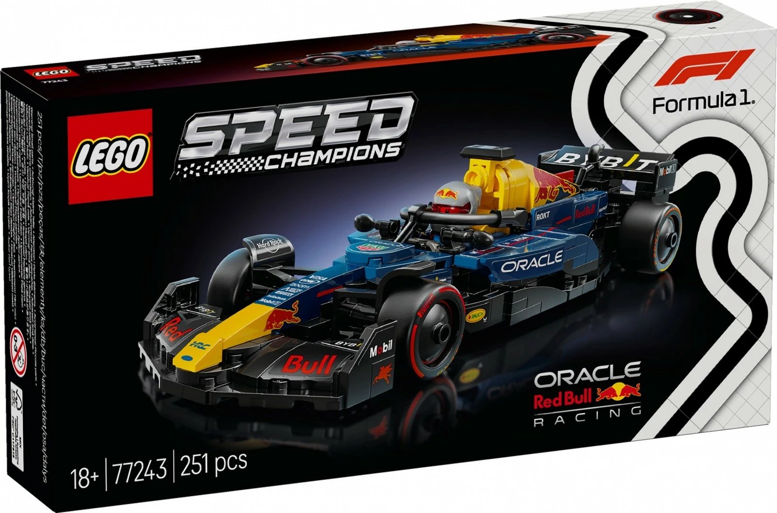 Set LEGO Speed Champions F1 Car Oracle Red Bull Racing RB20, 251 pjesë