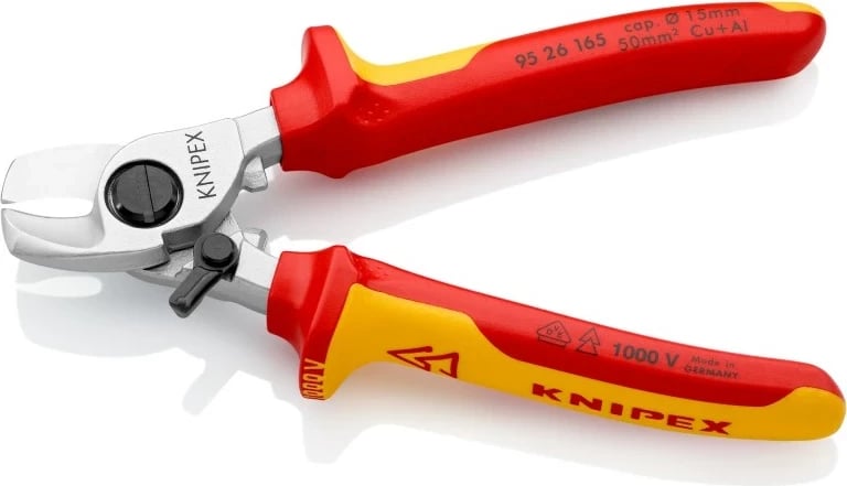 Prerës kabllosh dore Knipex 95 26 165, Çelik