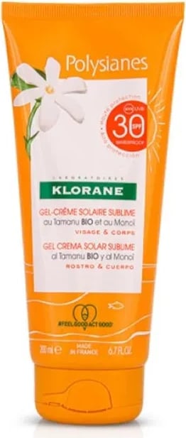 Krem dielli Klorane Polysianes Sublime SPF30, 200ml
