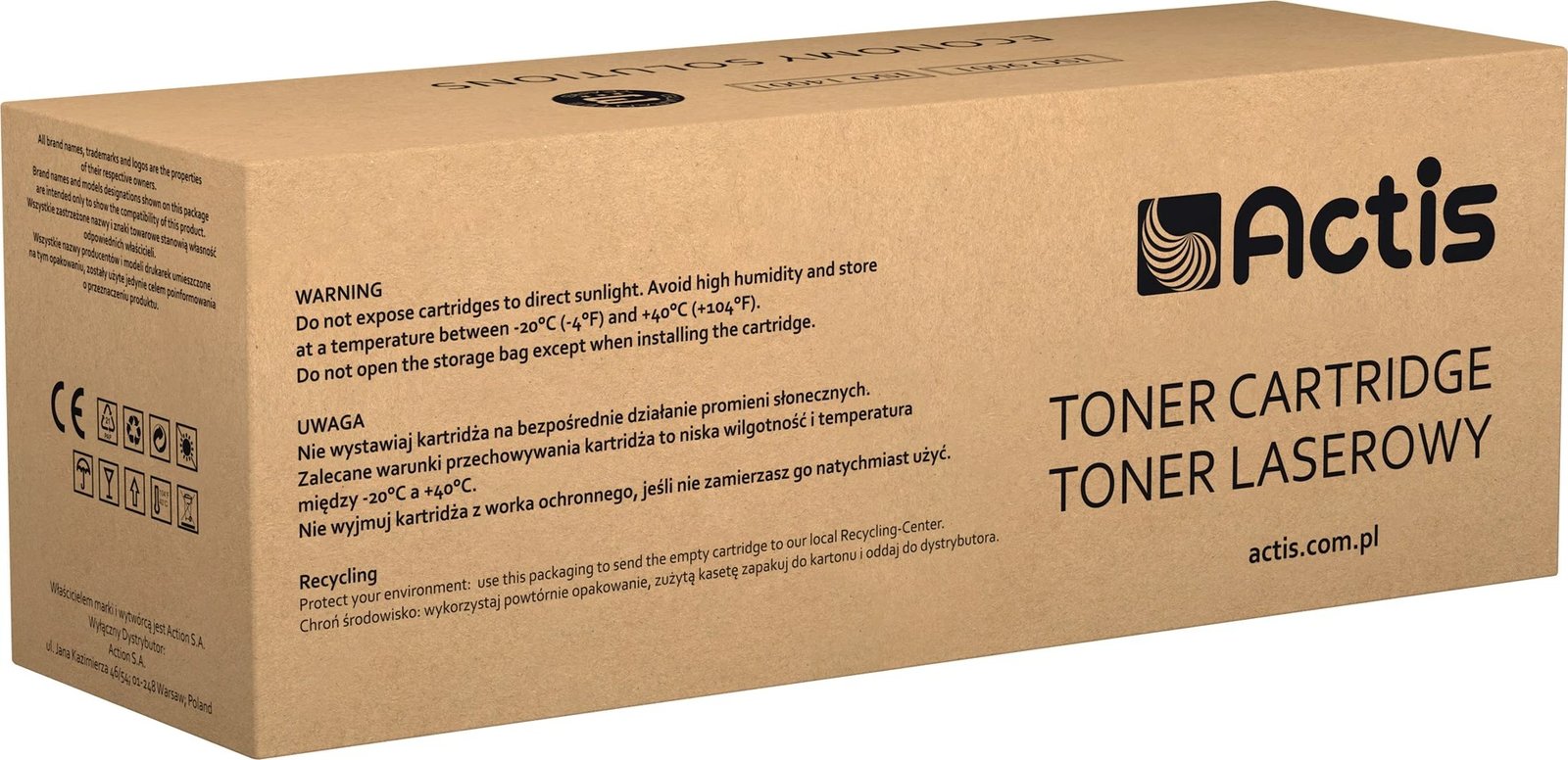 Toner zëvendësues Actis TB-247CA për printerë Brother 