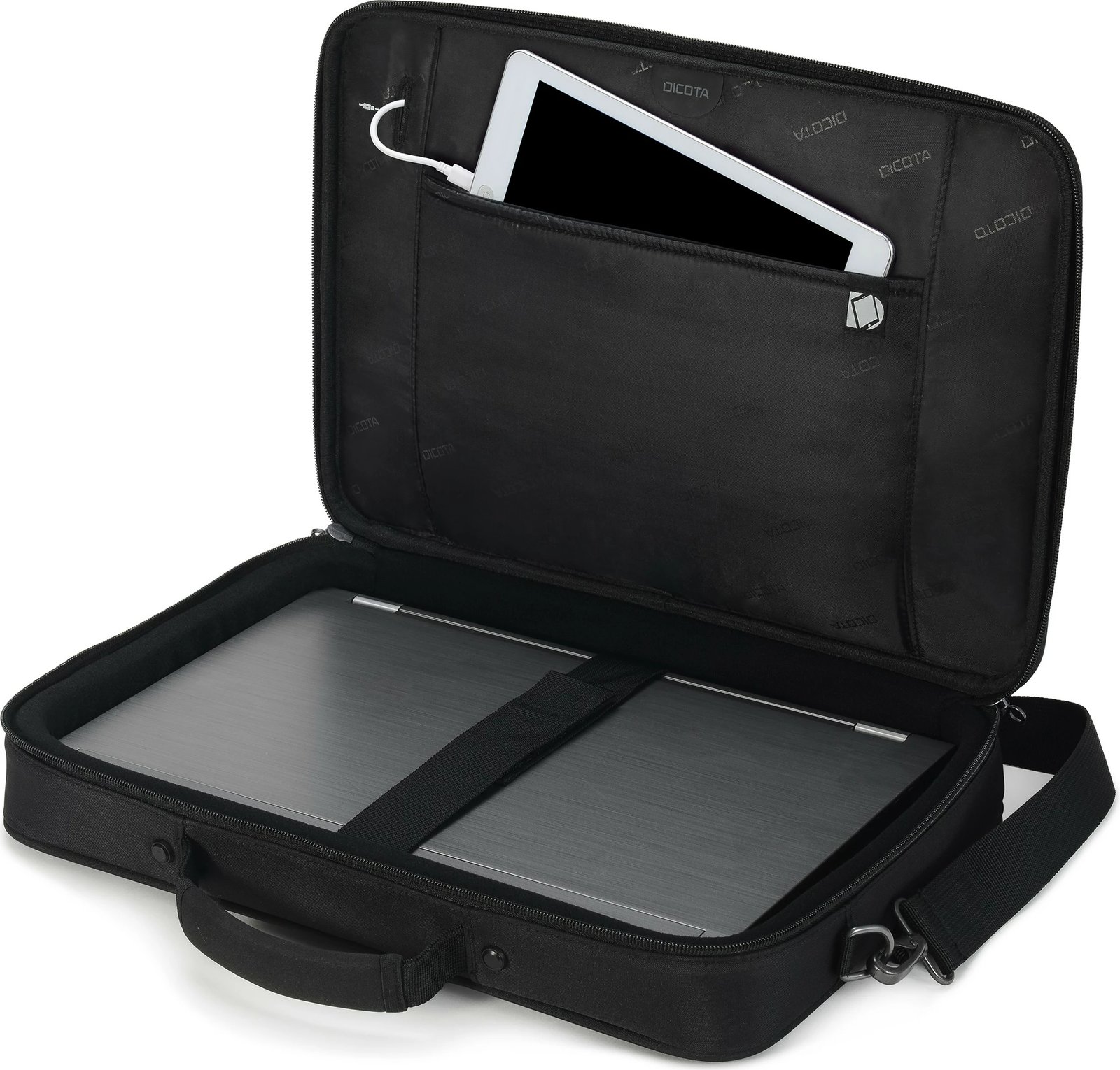 Çantë messenger DICOTA Eco Multi SELECT 14-15.6, e zezë
