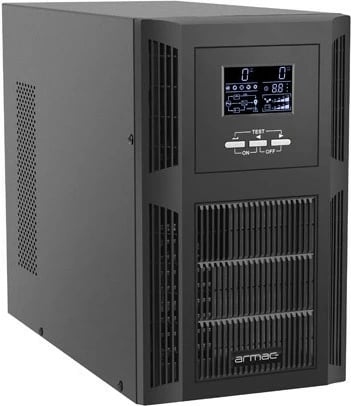 UPS Armac O/3000I/PF1, 3000VA, 8x IEC-C13, Tower, Ekran LCD, e zezë
