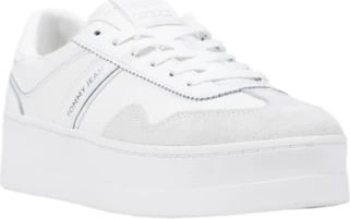 Atlete femra Tommy Hilfiger Jeans të bardha