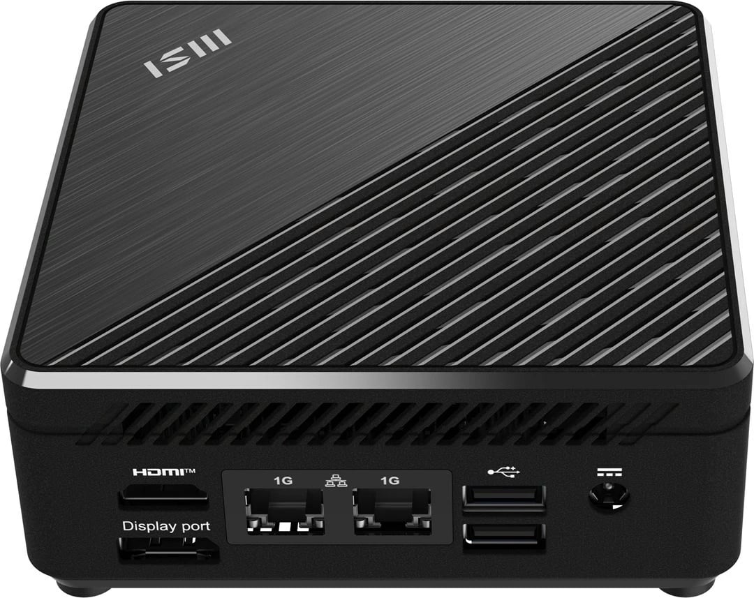Kasë MSI Cubi N ADL S-098EU, Intel N200, 4 GB RAM, 128 GB SSD, Windows 11 Pro, e zezë