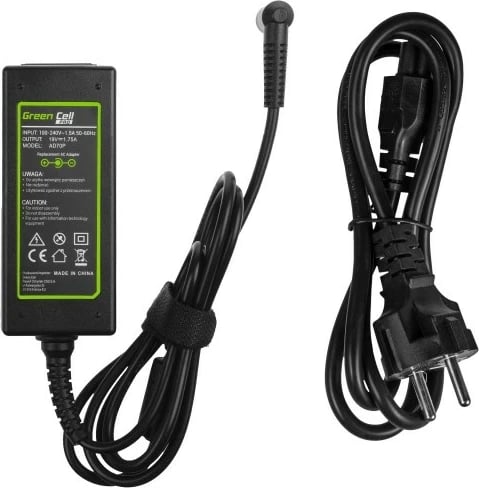 Karikues laptopi Green Cell PRO AD70P, 19V 1.75A 33W, për Asus X201E, i zi