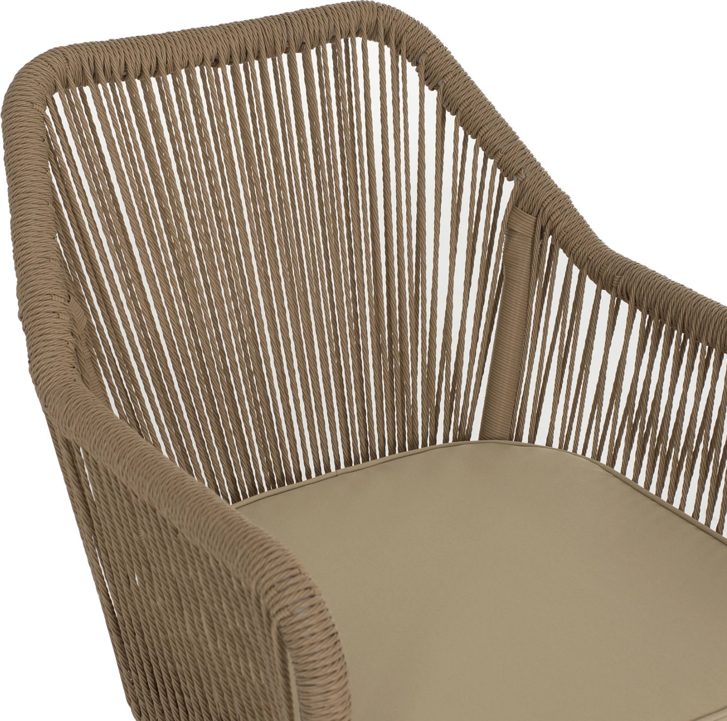 Karrige alumini FH5855.01 e bardhë me litar PE bexh 56x66x82