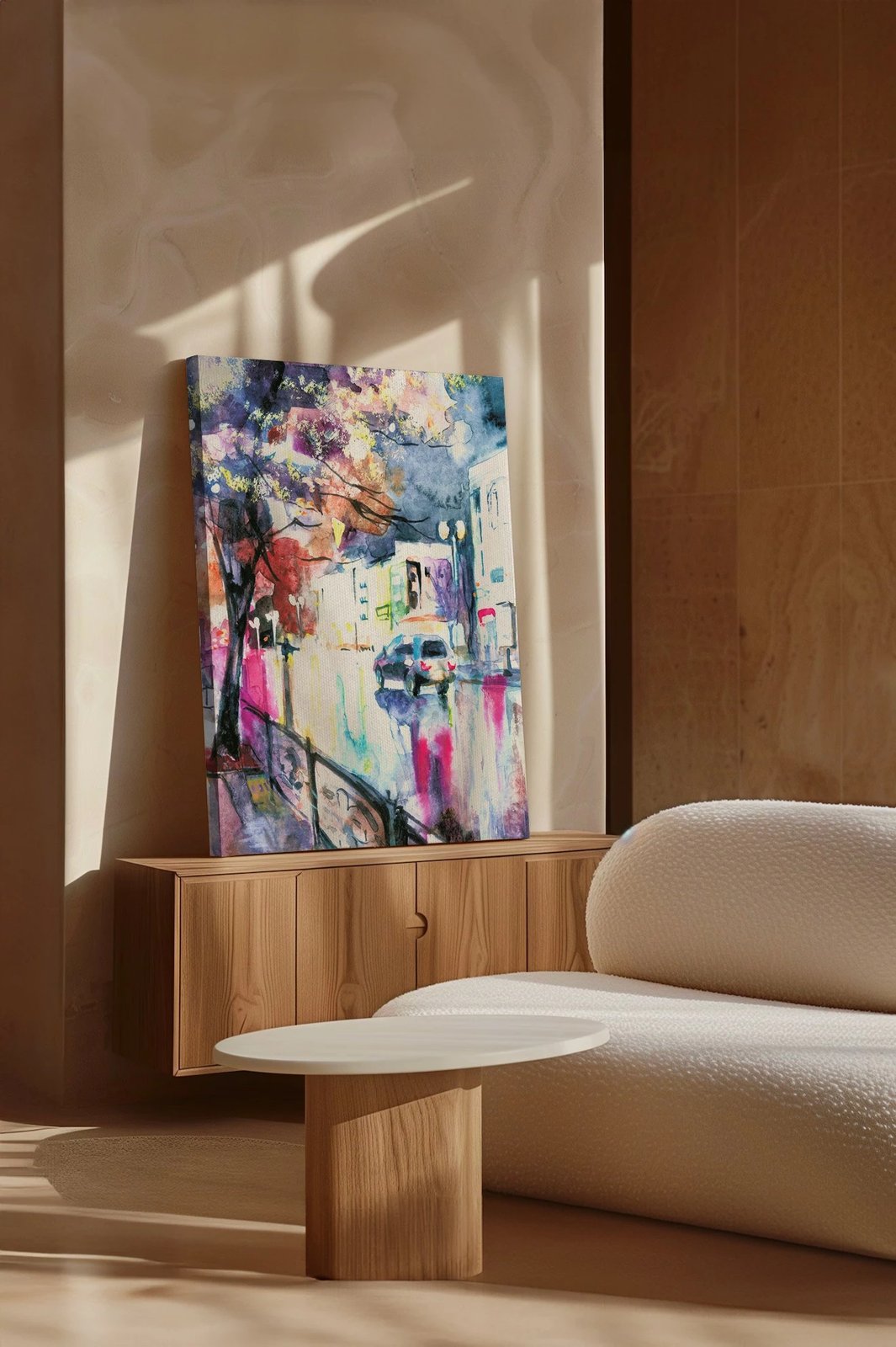 Pikturë dekorative në kanavacë, shumëngjyrëshe, Wallity, Ersyfdc292, 70x100cm