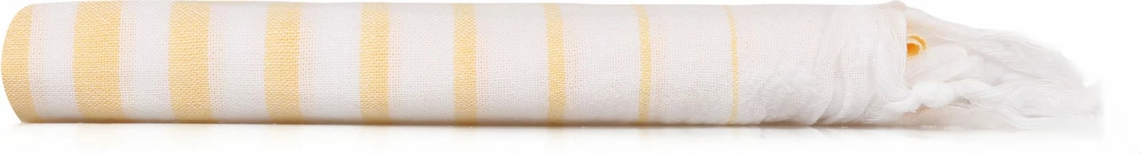 Peshqir plazhi Fouta, ngjyrë e verdhë, Mijölnir, Golge, 90x180cm