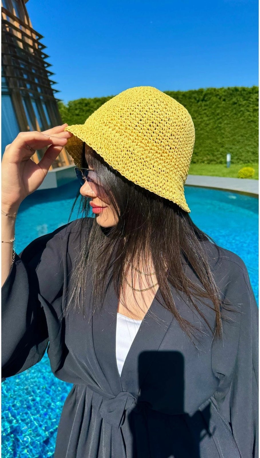 Kapelë e verdhë për gra, Jumeon, Hsr2083