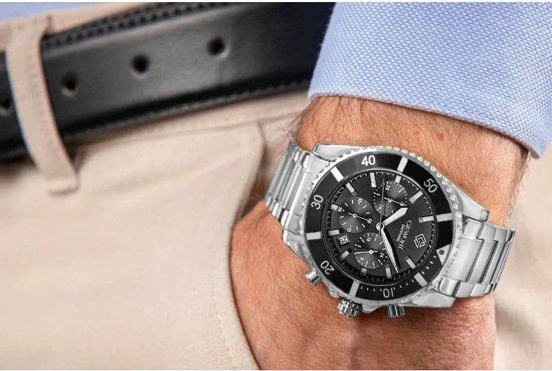 Orë dore për meshkuj Giewont, argjendi