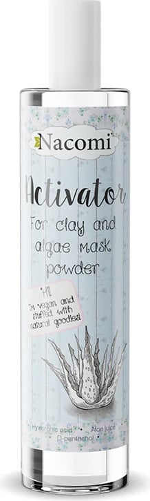 Aktivator për maskë për femra Nacomi Activator For Clay & Algae Mask Powder, 250ml