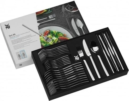 Set takëmesh WMF 30 copë, Inoks