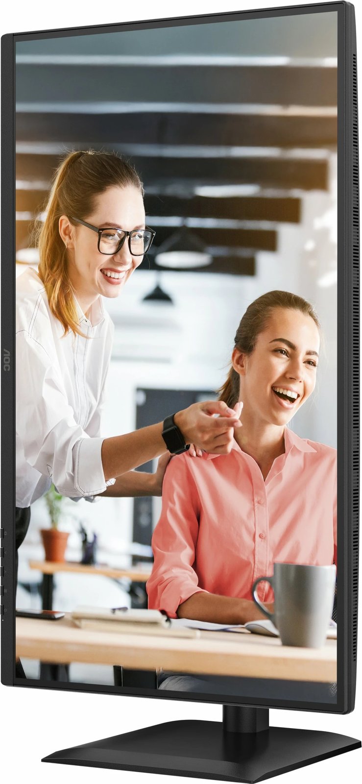 Monitor AOC Q27E4CV 27 inç, HDMI+DP+USB-C, e zezë