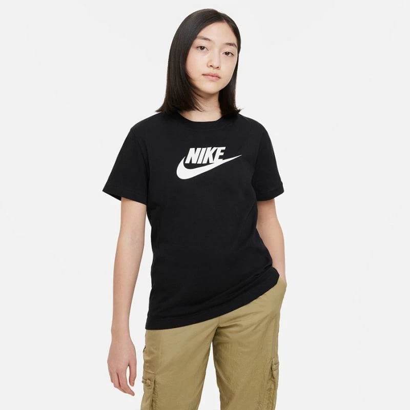 Maicë për fëmijë Nike, e zezë