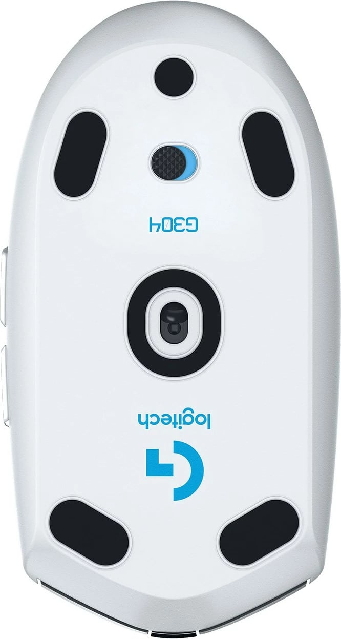 Maus Logitech G G305 LIGHTSPEED, Wireless, 12000 DPI, e bardhë