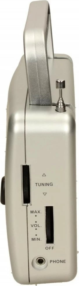 Radio portabile Eltra MARIA Silver, mono, FM/LW, argjend