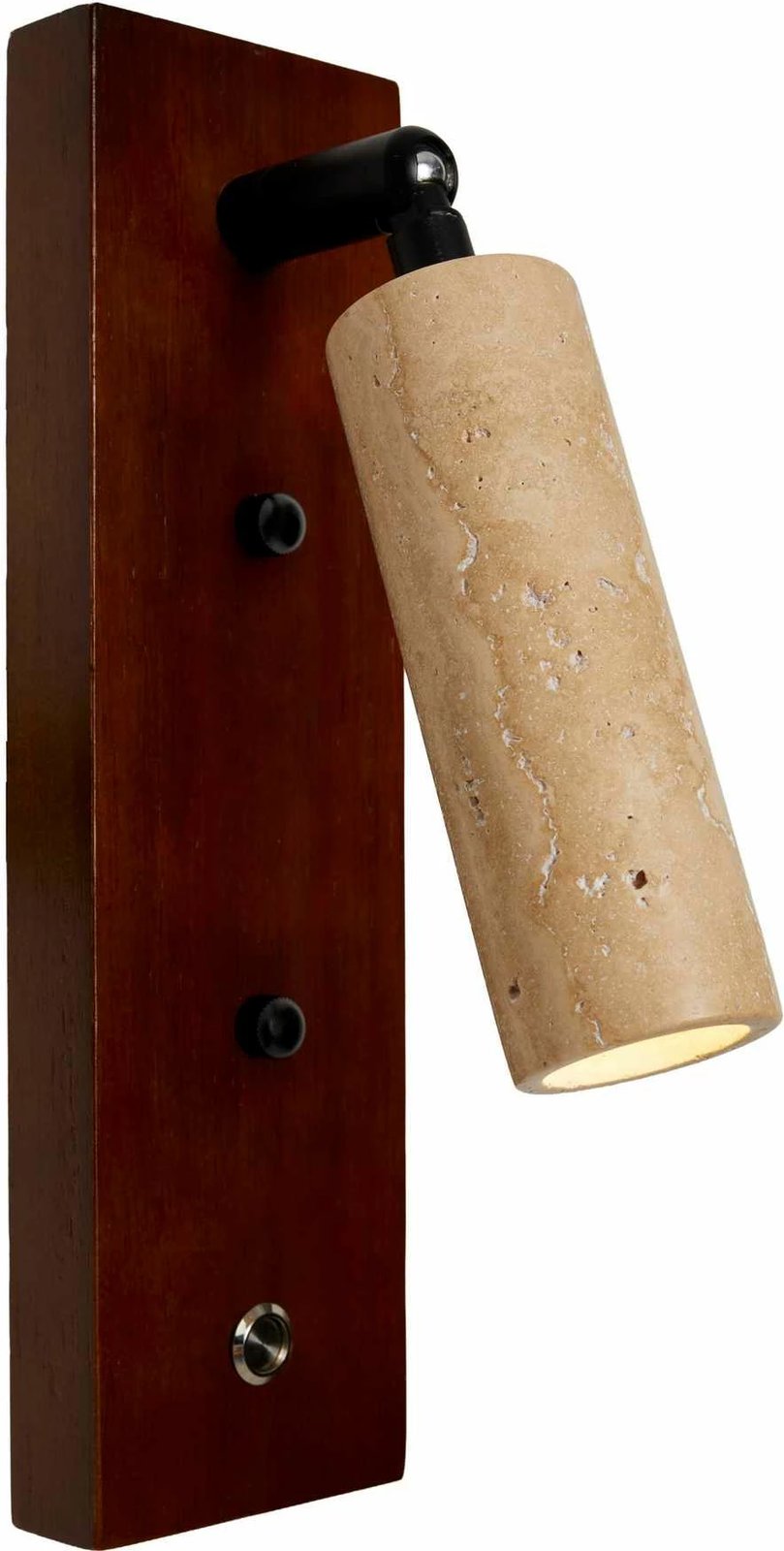 Llambë muri Opviq, Klein, ngjyrë druri arre dhe bezhë