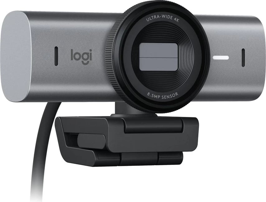 Webcam Logitech MX Brio, 4K, 3 mikrofona, USB Type C, Grafit