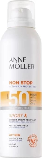 Mist për trup për diell Anne Moller Non Stop Invisible Body SPF50, 150ml