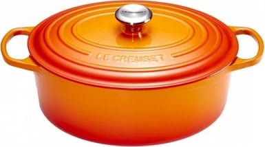 Tenxhere Le Creuset 21178290902430, 4.7L, gize, portokalli