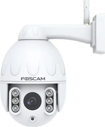 Kamerë IP Foscam SD4-W, dome, wireless, 4x zoom, e bardhë