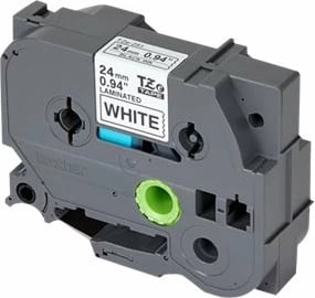 Kasetë etiketuese Brother TZe-251, 24mm, 8m, e zezë mbi të bardhë