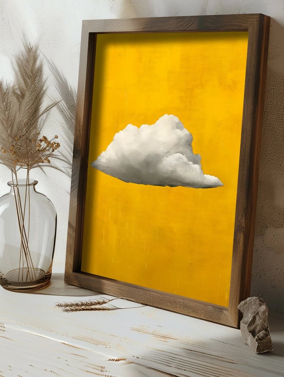 Pikturë dekorative me kornizë MDF, Wallity, GE203-L