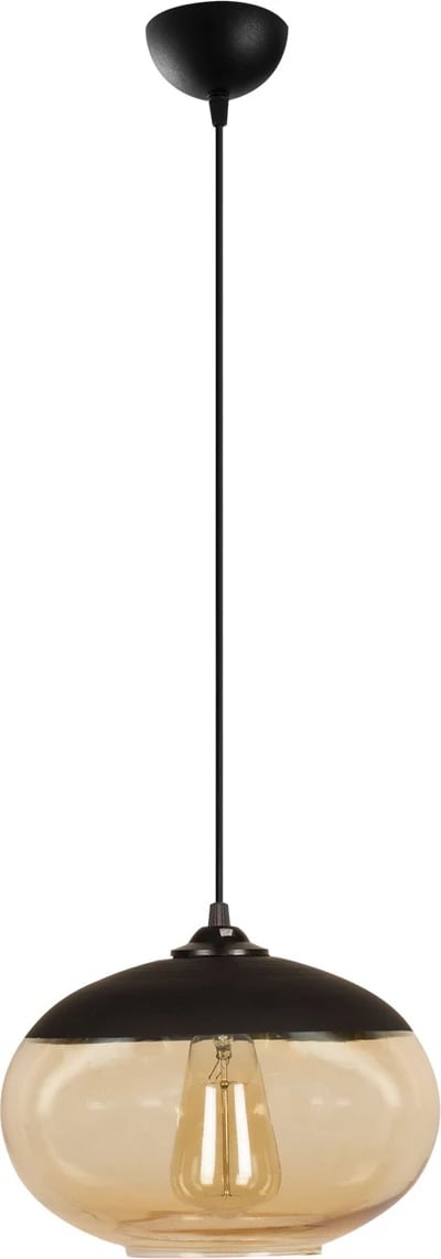 Llambë tavani Opviq, Camini - MR - 867, ngjyrë e zezë dhe mjaltë Llambë tavani Opviq, Camini - MR - 867, ngjyrë e zezë dhe mjaltë