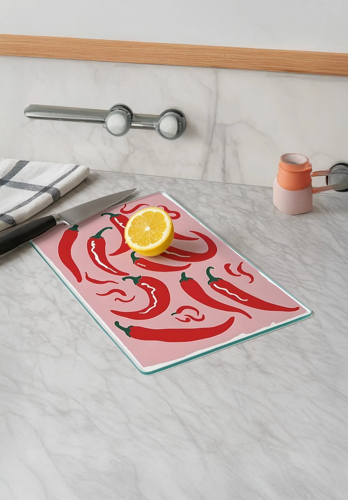 Dërrasë prerëse qelqi, shumëngjyrëshe, Hermia, Kes-00063, 30x40cm Dërrasë prerëse qelqi, shumëngjyrëshe, Hermia, Kes-00063, 30x40cm