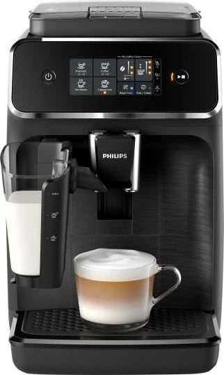 makinë kafeje, Philips, EP2230/10, 15 bar, depozitë ujit 1.8 l, LatteGo, e zezë