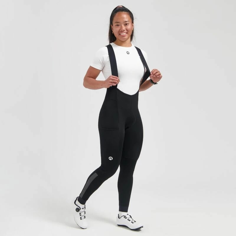 Pantallona biçiklete për femra Rogelli, të zeza