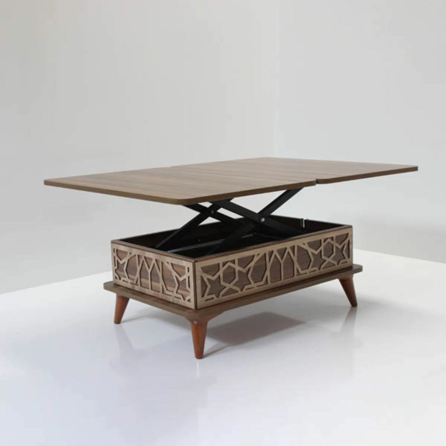 Tavolinë kafeje Skye Decor, Ottowa Ada, ngjyrë arre