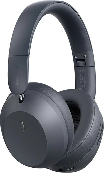 Kufje Baseus Bass 35 Max, me kabllo & pa kabllo, Bluetooth, Gri