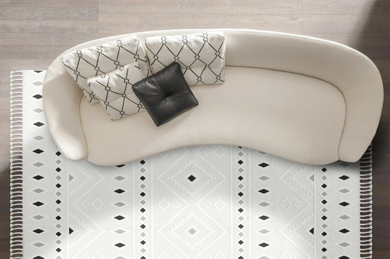 Qilim (160 x 230) Conceptum Hypnose, 33412A Malta - krem, gri