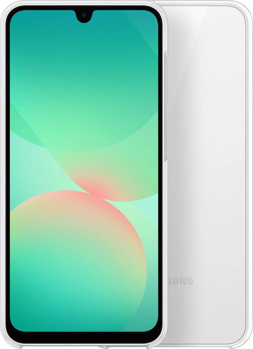 Mbështjellës Samsung EF-QA266CTEGWW për Galaxy A26 5G, silikon, transparent
